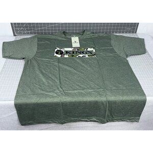 King’s Camo XK Men’s Logo T-Shirt Military Green 2XL New With Tags